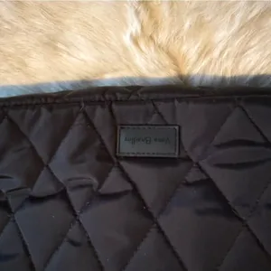 Vera Bradley Large Quilted Black Tote Bag thumbnail 3