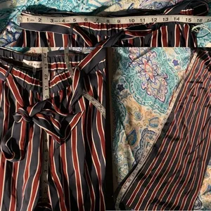Frame‎ Stripe Side Slit Easy Pant thumbnail 11