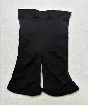 SKIMS Seamless Sculpt Mid Thigh Shapewear Bodysuit Shorts Black 2XL Compression thumbnail 1