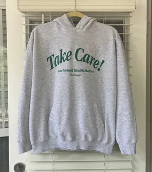 OurSeasns Take Care Hoodie Gray Size L thumbnail 2