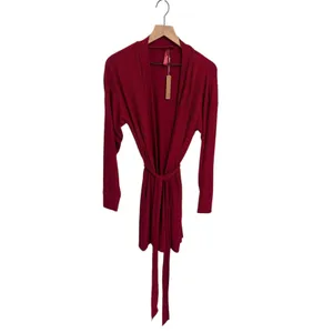 Skims Soft Lounge Short Robe Brick M Sold out New With Tags thumbnail 3