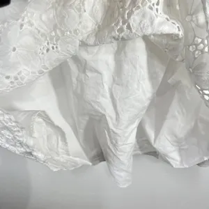 Lilly Pulitzer Calhoun Scoop‎ Neck Resort White Charleston Eyelet Dress Size 0 thumbnail 11