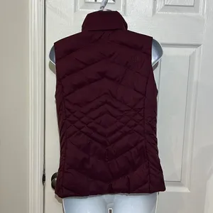 The North Face Down‎ Alpz Vest 550 Fill Medium Maroon size XS thumbnail 5