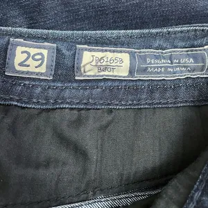 Miss Me Y2K Jeans Women's Size 29 Bling Rhinestone Back Flap Bootcut Dark Wash thumbnail 10