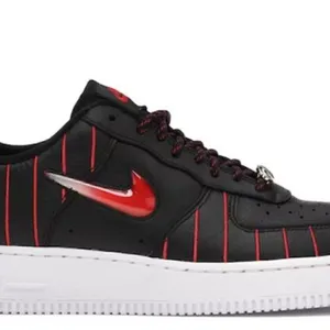 Nike Air Force 1 Jewel QS Chicago All-Star Pinstripes Black Red thumbnail 4
