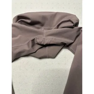 Nike Dri-FIT High-Waist Leggings Women’s S Mauve, Excellent Condition thumbnail 4