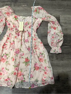THIRTY THIRTY Floral Coquette Mini Dress thumbnail 5