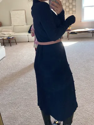 ZARA Faux Leather Belt. Xs thumbnail 3