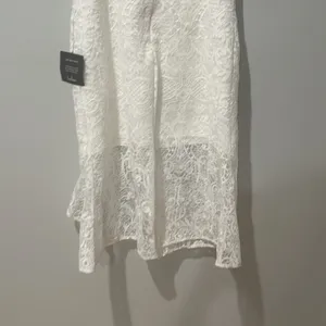 Lulus Today’s Your Day Lace MIDI Dress Sz L New with Tags Shower Bride Summer thumbnail 11
