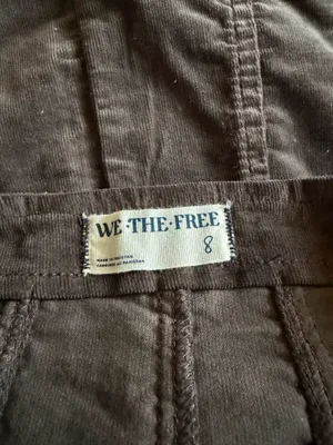 Free People Layla Corduroy Mini Skirt Mocha thumbnail 7