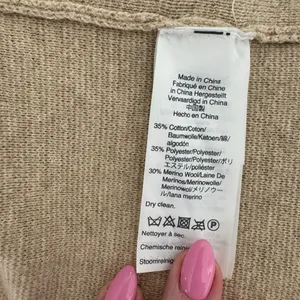 J.Crew - Sophie Open Front Sweater Blazer Beige Sz M thumbnail 7
