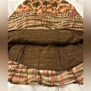 Chaudry Boho Cotton Skirt - NWT - Size S Patterned Women's Skirt thumbnail 5