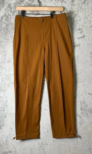 Lululemon Cotton Blend Twill Trouser *7/8 Length Copper Brown‎ Size 29 thumbnail 1