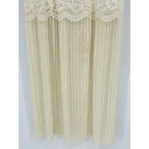 Vintage‎ Scott McClintock Ivory Cream Lace Pleated Dress Evening Gown Size 14 thumbnail 10