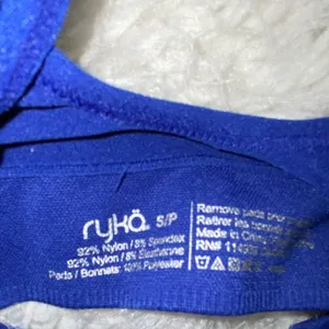 Ryka Blue Sports Bra Size Small thumbnail 2