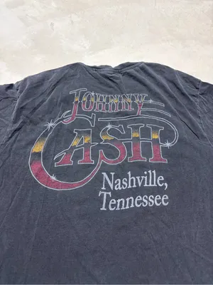 Daydreamer Johnny cash Vintage-Style Graphic Band T-Shirt small thumbnail 7