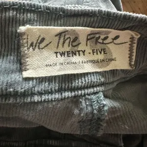 Free People We the Free Sun Chaser corduroy 25 high rise skinny pants thumbnail 7