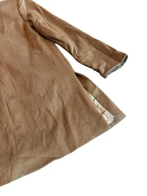 Fleurette Camel Coat Jacket Button thumbnail 11