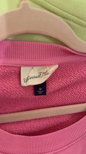 Universal Thread Pink Sweatshirt Pullover thumbnail 3