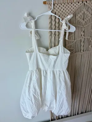 Lena bubble dress White Size M thumbnail 2