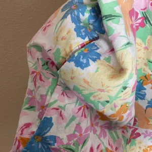 Old Navy floral Mini Sleeveless linen blend with pockets Dress Size X-Large thumbnail 4