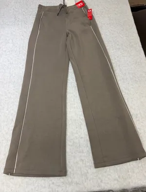 Member's Mark Womens Sandwash Wide Leg Pant Taupe Brown XS New‎ With Tags thumbnail 1