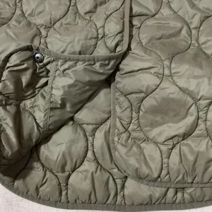 Dylan Los‎ Angeles Quilted Puffer Button Up Jacket Brown XS FLAW thumbnail 4