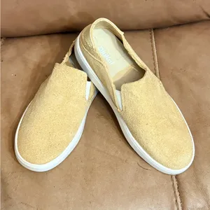 Olukai Suede Slip Ons Tan Size 7.5 thumbnail 2