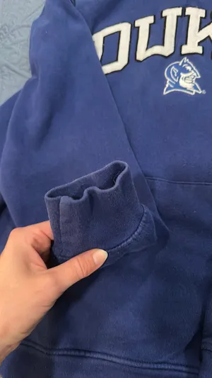 Old Varsity Brand Duke embroidered hoodie thumbnail 5