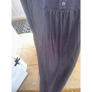 Black Leo Henley Waffle Knit thumbnail 13