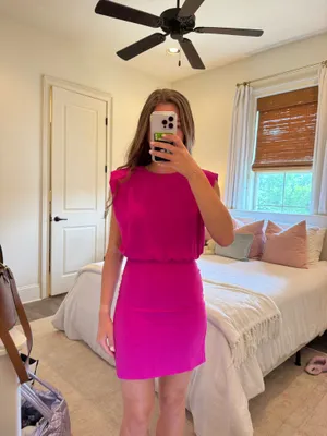 LBLOX Hot Pink Mini Dress thumbnail 1