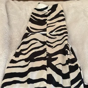 Free People Abby Zebra Print Maxi Dress thumbnail 4