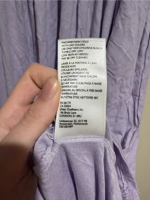 Free People Beach Serenity Midi Maxi Skirt Lilac Lavender Purple Size Medium thumbnail 7