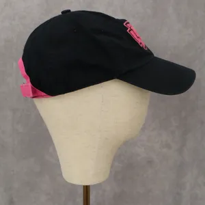 Kansas City Chiefs '47 Brand Black Pink Cloth‎ Strap Athletic Baseball Hat Cap thumbnail 5