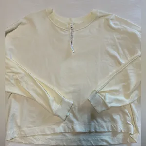 Lululemon Modal Fleece Pullover in Lemon Sorbet thumbnail 3