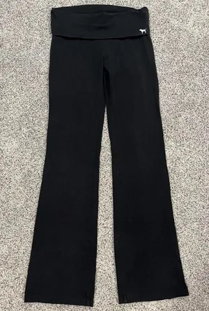 Victoria’s Secret PINK fold over yoga pants thumbnail 1