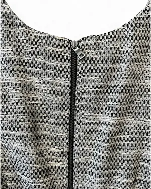 Theory Cortney Deleo Tweed Crew Neck Shift Dress thumbnail 3