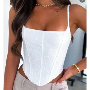 White Fox Boutique Corset White Top thumbnail 1