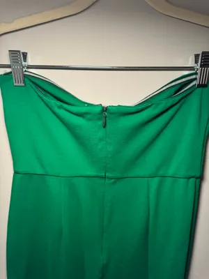 NBD Lost Paradise Strapless Midi Dress Kelly Green thumbnail 5