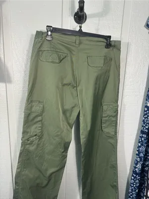 BoomBoom Green Utility Pants Size 11/12 EUC thumbnail 9