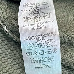 Lou & Grey Signaturesoft Quarter Zip Sweatshirt Olive Army Green XL thumbnail 7