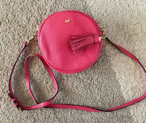 Michael Kors Pink Canteen Crossbody Bag thumbnail 1