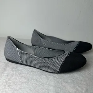 Bacia Flats Shoes Women Knit Ballet Flat Slip on Comfort Washable Dress Shoes thumbnail 4