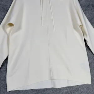 Banana Republic Size-L‎ Womens Pullover Sweater Hoodie Off White thumbnail 10