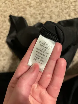 Le lis Black satin mini skirt thumbnail 3