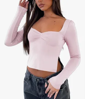 Long sleeve top Pink Size XS thumbnail 1
