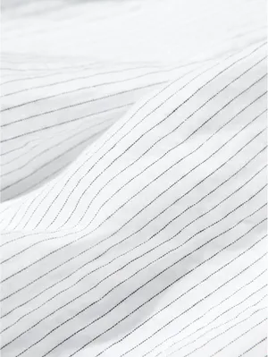 Uniqlo Linen Blend Tuck Long Skirt NWT Off White XXL thumbnail 4