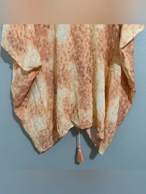 Free People Y2k Valencia Ruched Drawstring Kimono Swim Cover Up Women’s One Size thumbnail 8