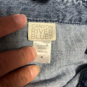 Canyon River Blues Lightweight Denim Button Down Dress XL thumbnail 3