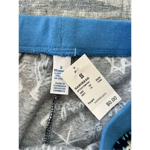 Target New! Blue White Hannukah Print Pajama Pants Women's Small thumbnail 3